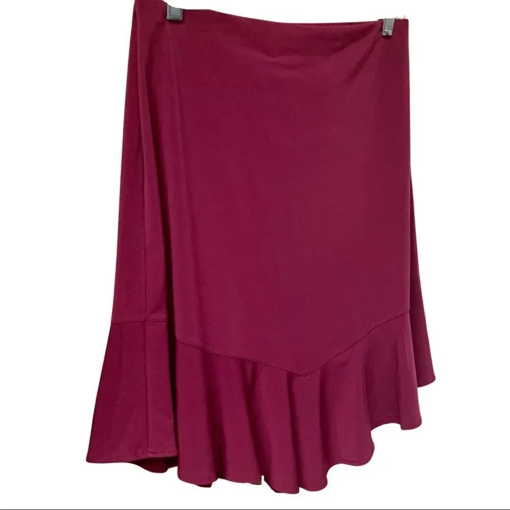 George Claret - Wine Colored Skirt